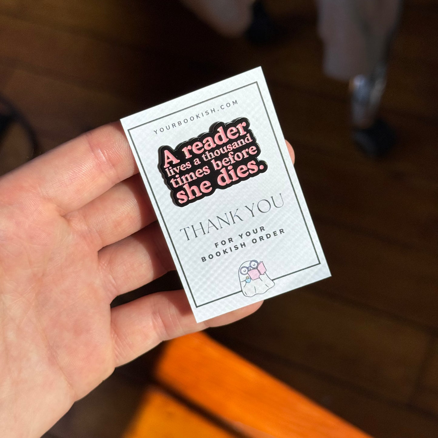 Pin "A Reader Lives a Thousand Times Before She Dies"