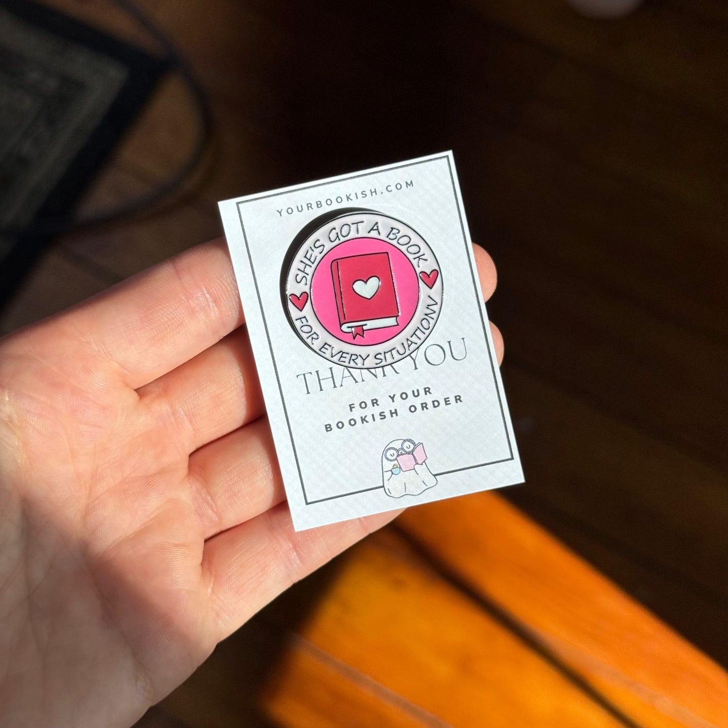 Pin "She’s Got a Book for Every Situation"