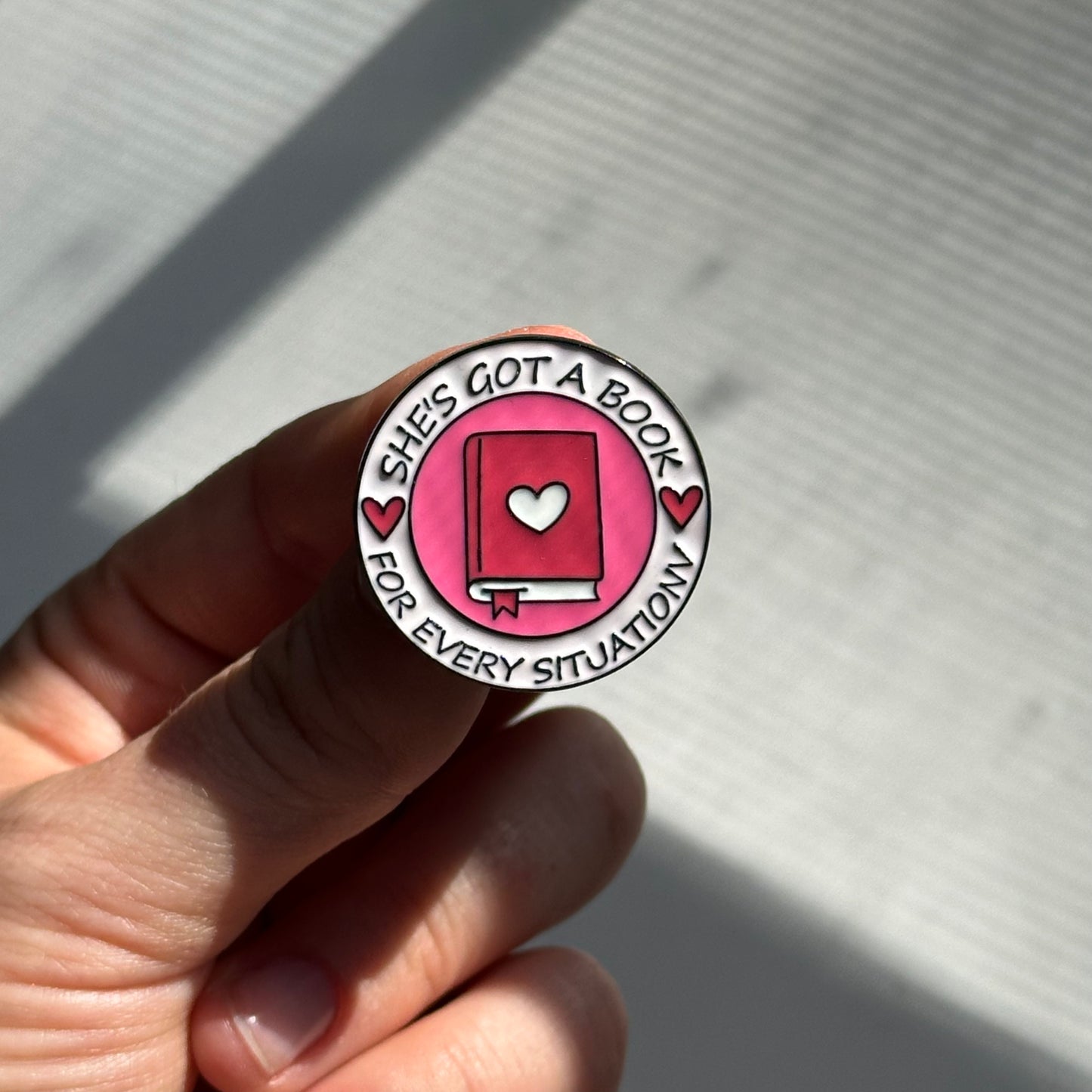 Pin "She’s Got a Book for Every Situation"