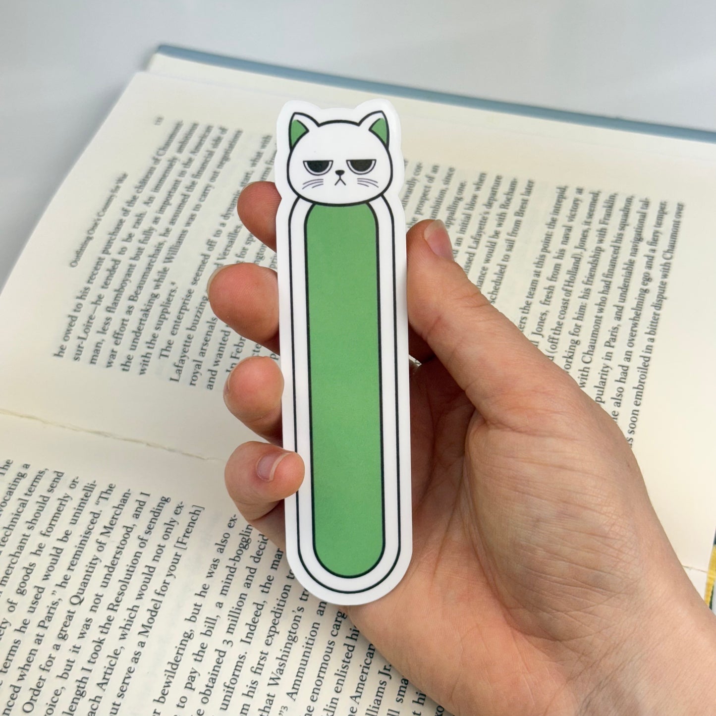 Paw-sitively Bookish โ 3pc Cat Bookmark Set (Random Colors)