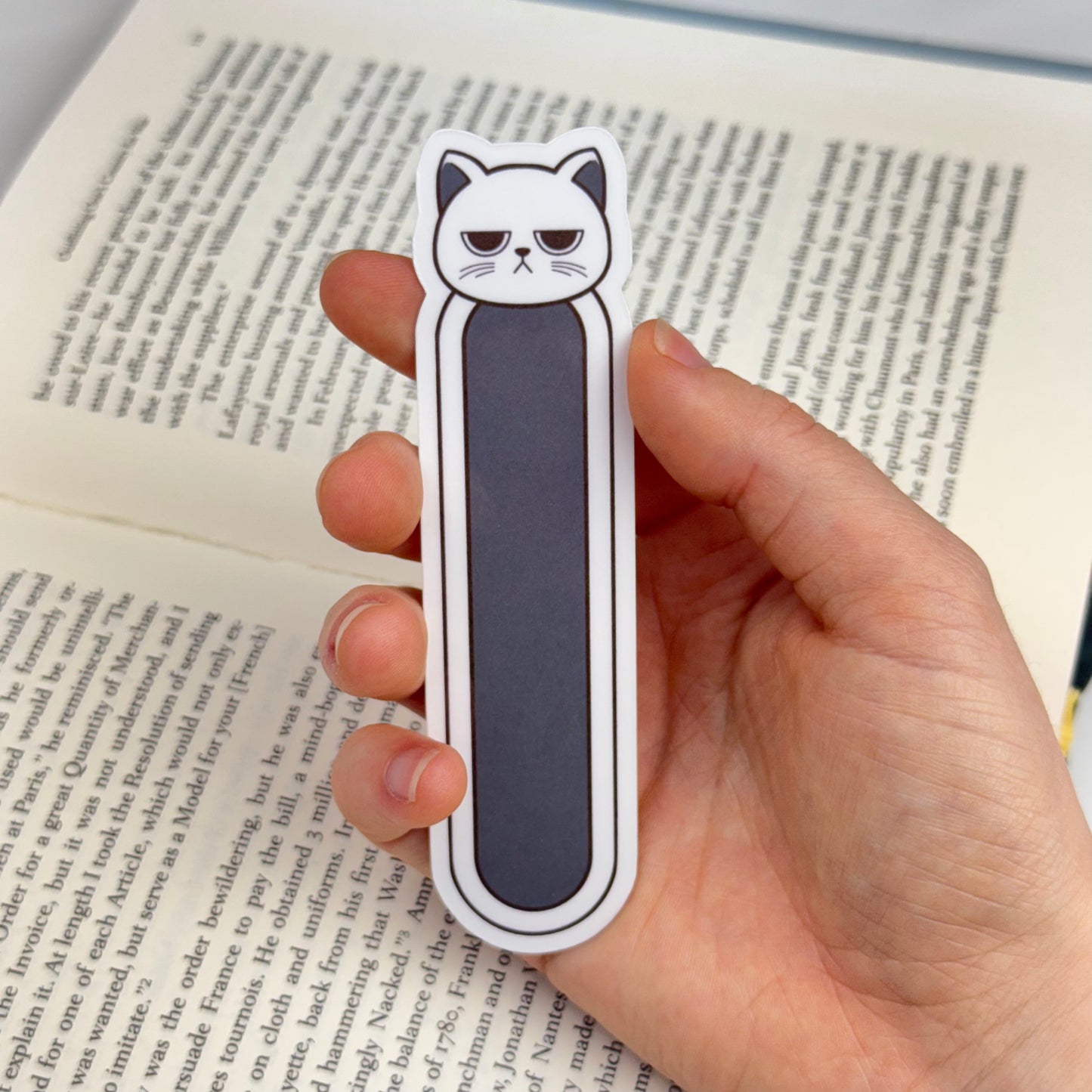 Paw-sitively Bookish โ 3pc Cat Bookmark Set (Random Colors)