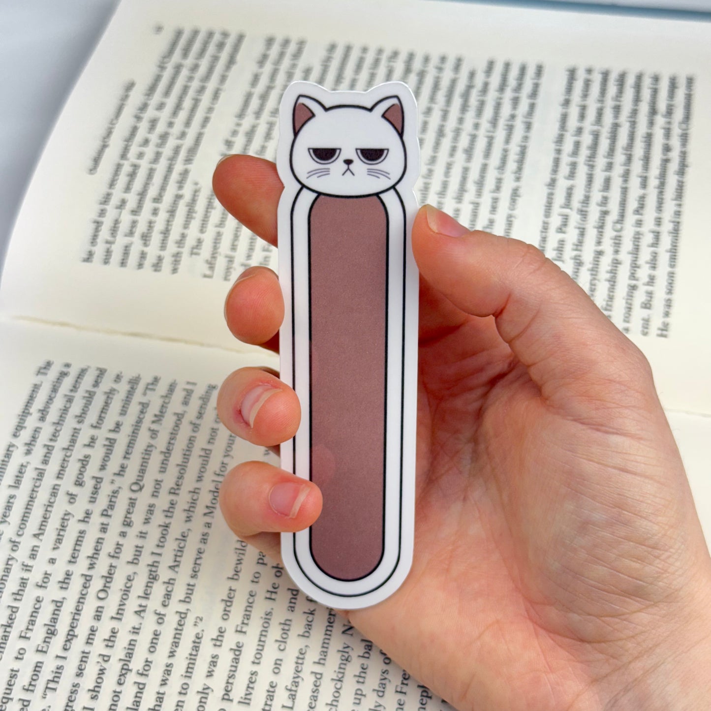 Paw-sitively Bookish โ 3pc Cat Bookmark Set (Random Colors)