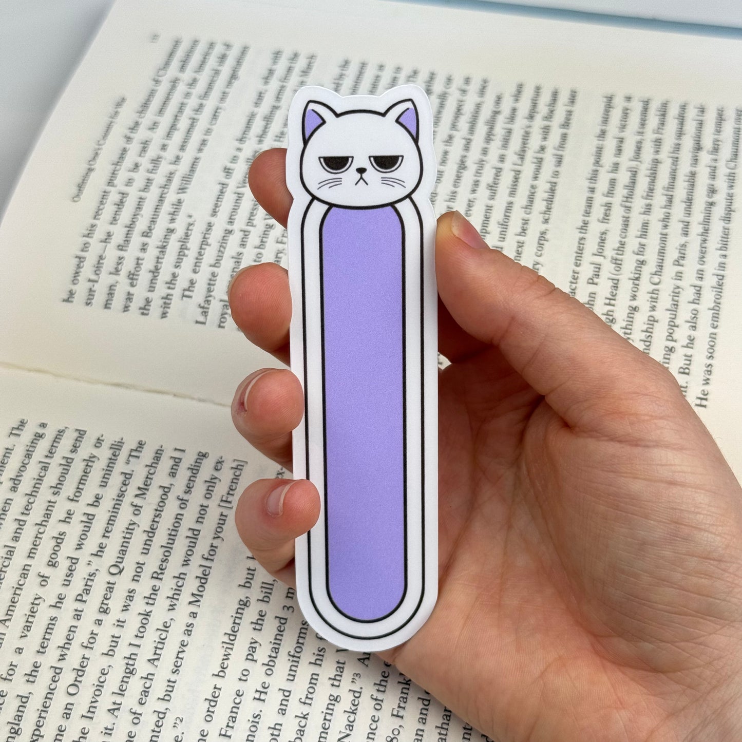 Paw-sitively Bookish โ 3pc Cat Bookmark Set (Random Colors)