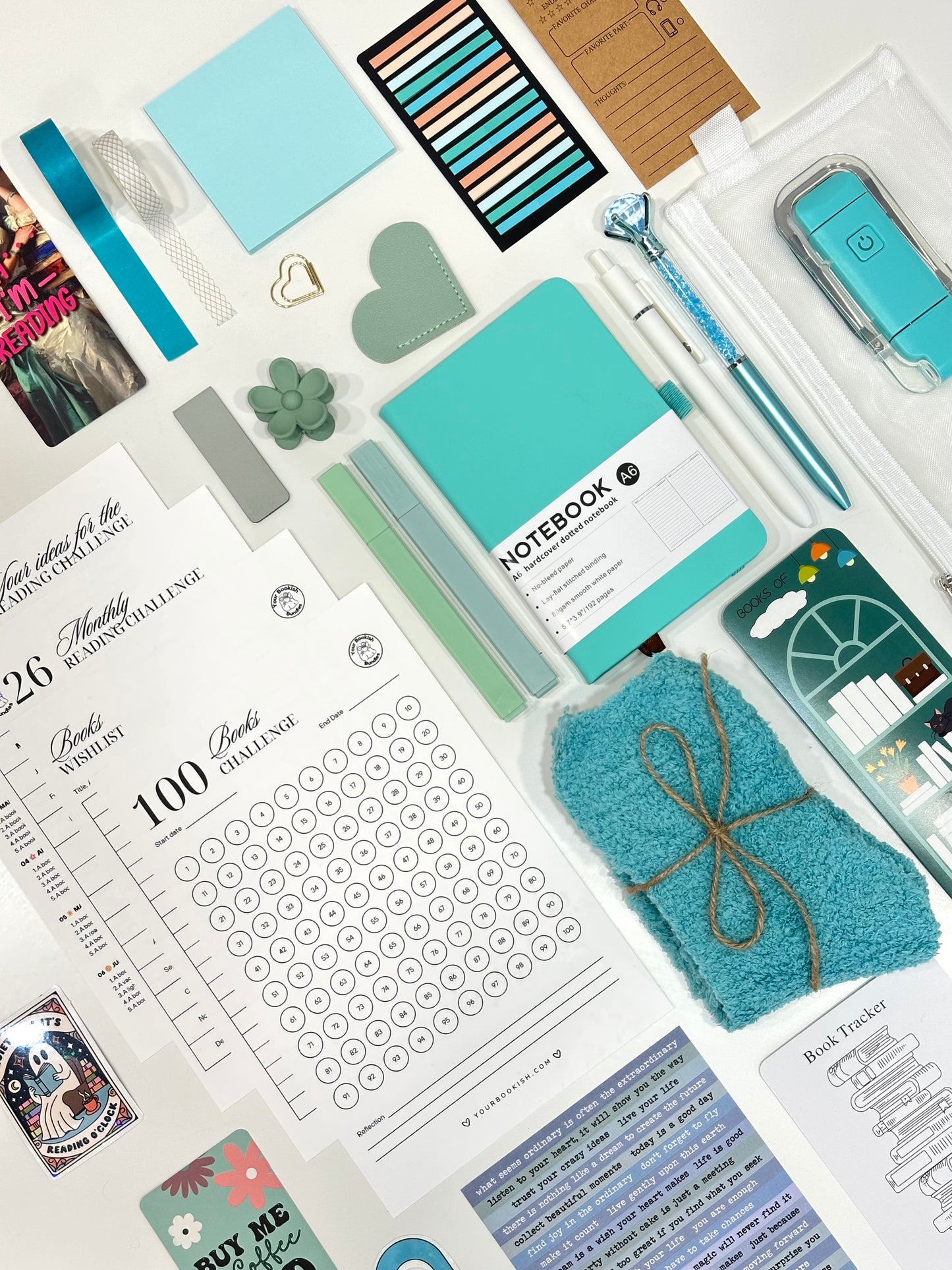 Your Turquoise Frost ❄️🌿☁️ Bookish Bundle