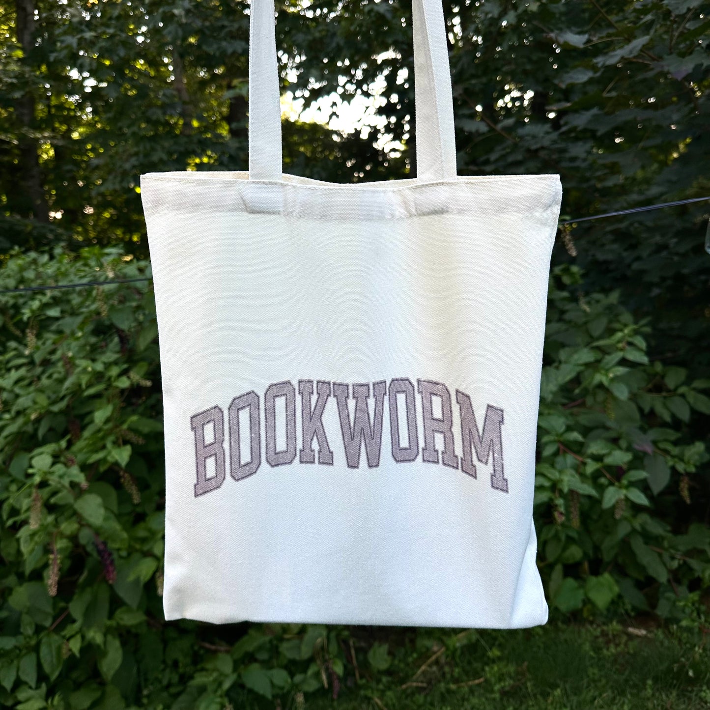 Bookish Tote Bag “Bookworm”