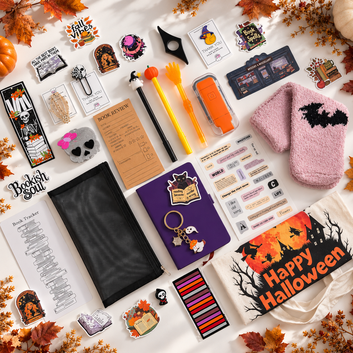 HALLOWEEN 🎃👻 Bookish Bundle — Mystery Colors