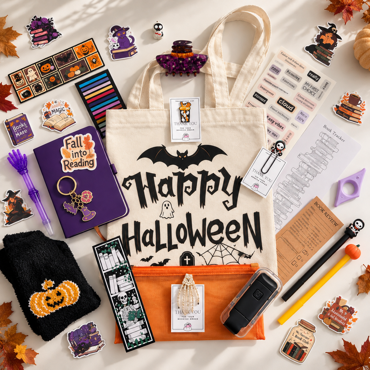 HALLOWEEN 🎃👻 Bookish Bundle — Mystery Colors
