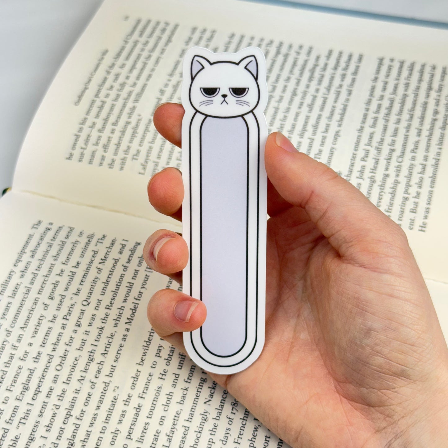 Paw-sitively Bookish – 3pc Cat Bookmark Set (Random Colors)