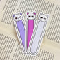 Paw-sitively Bookish – 3pc Cat Bookmark Set (Random Colors)
