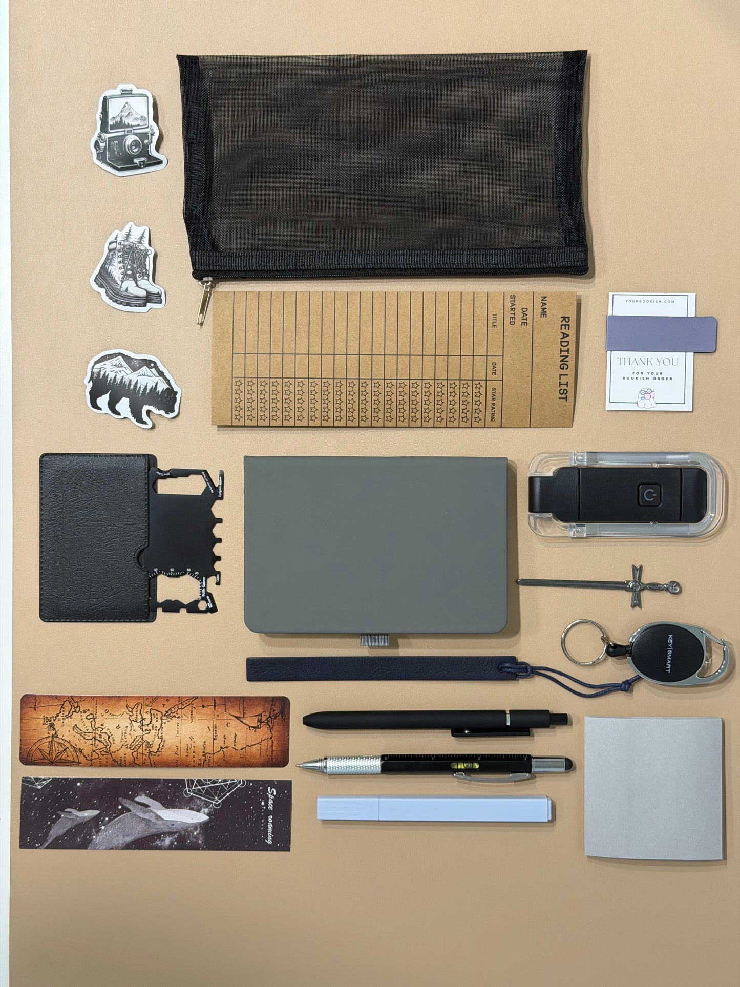 Classic Man Bookish Bundle ♟️🗝️📓