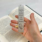 Caution: Do Not Disturb Me While Reading 🐤🔪 – Metal Bookmark