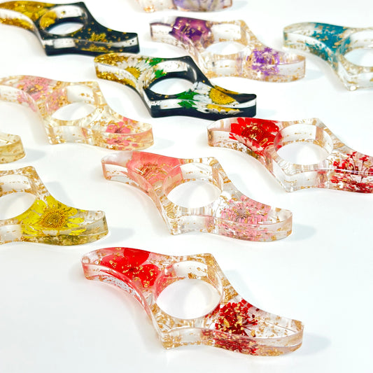 Page Holder for Books – Floral Acrylic 🌸