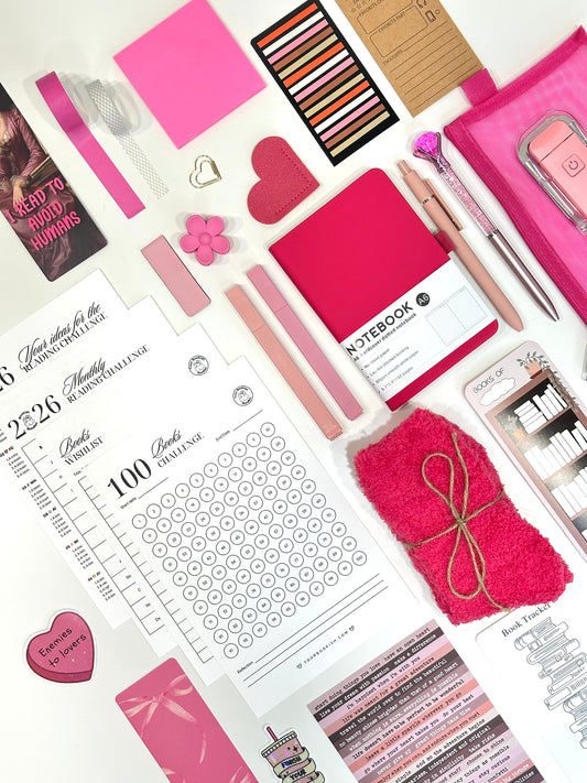 Your Hot Pink  💖🎀🌺 Bookish Bundle
