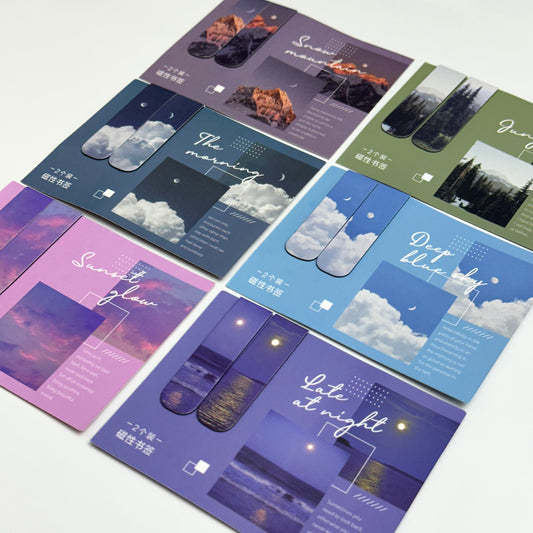 Magnetic Bookmark Set