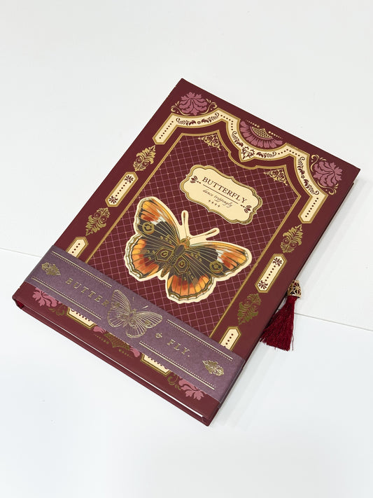 Butterfly Journal | Aesthetic Gothic Notebook