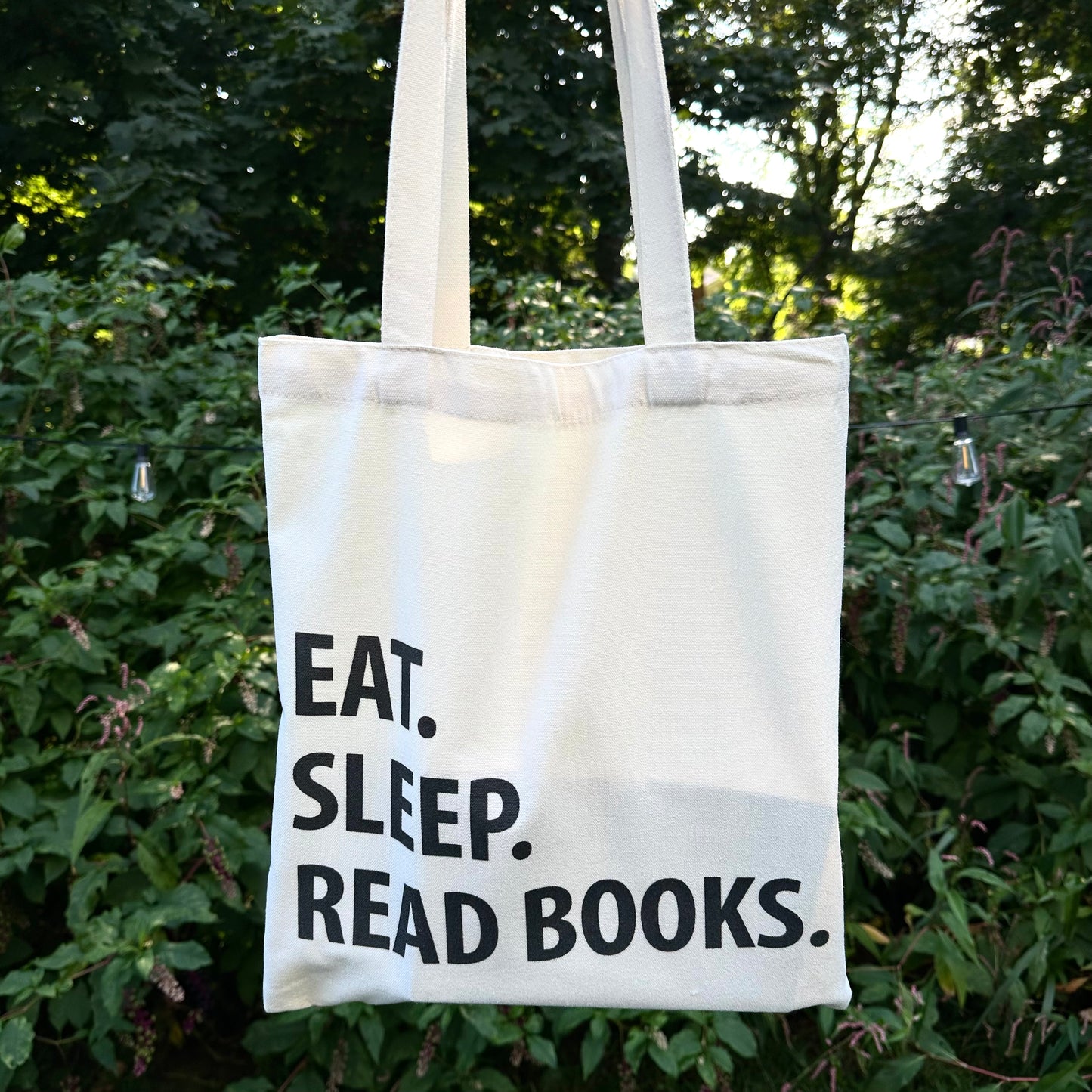Bookish Tote Bag “Eat. Sleep. Read Books.”