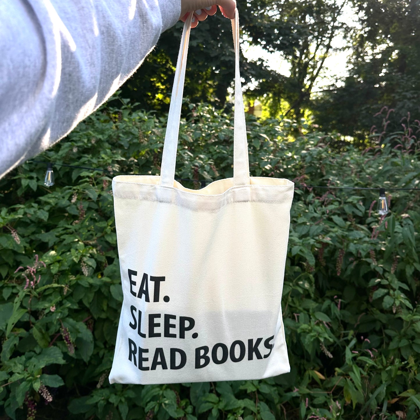 Bookish Tote Bag “Eat. Sleep. Read Books.”