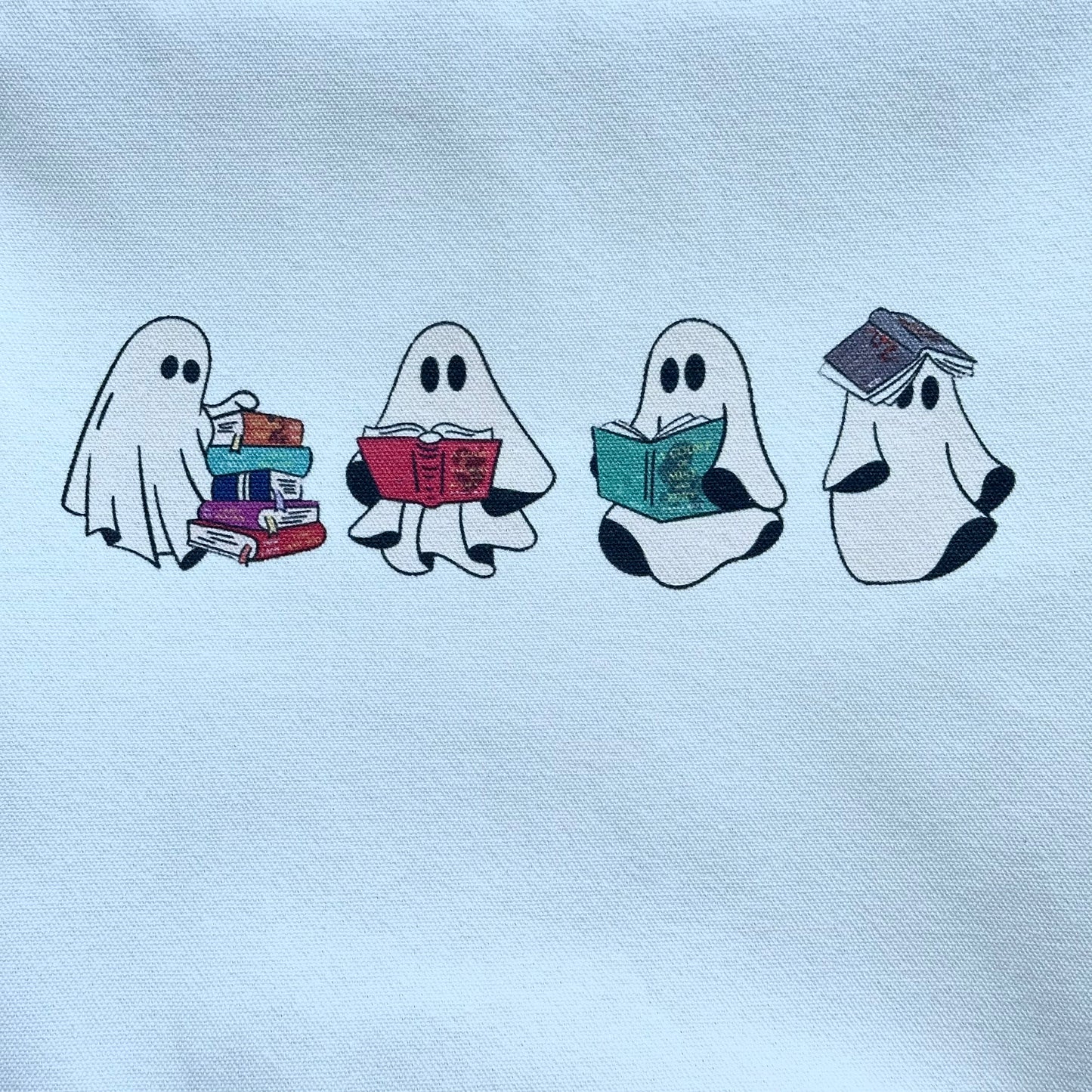 Bookish Tote Bag “Four Reading Ghosts”