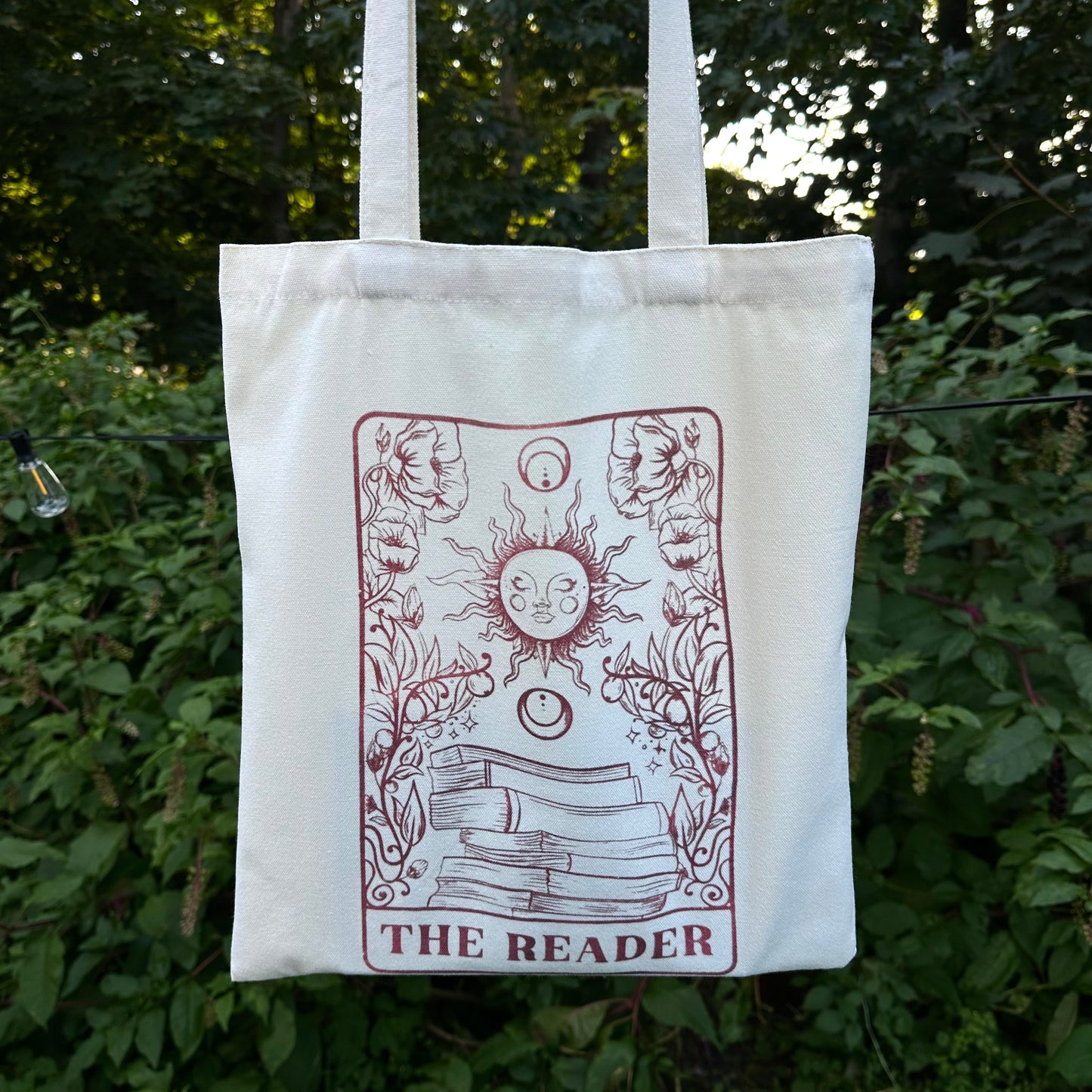 Bookish Tote Bag “The Reader”