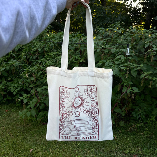 Bookish Tote Bag “The Reader”