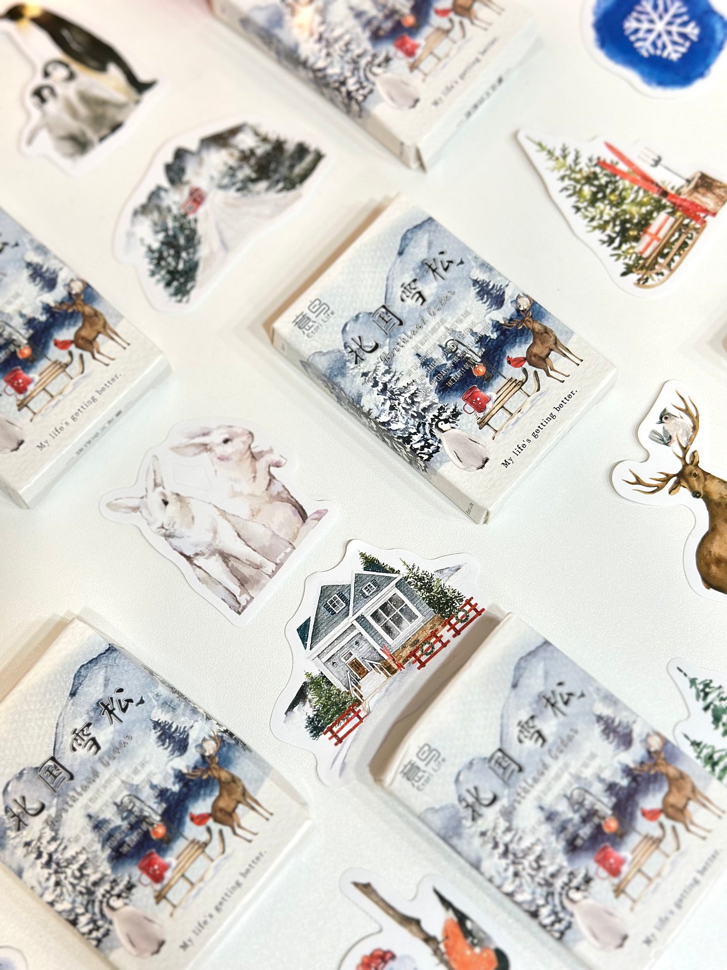 Northland Cedar – Winter Sticker Pack