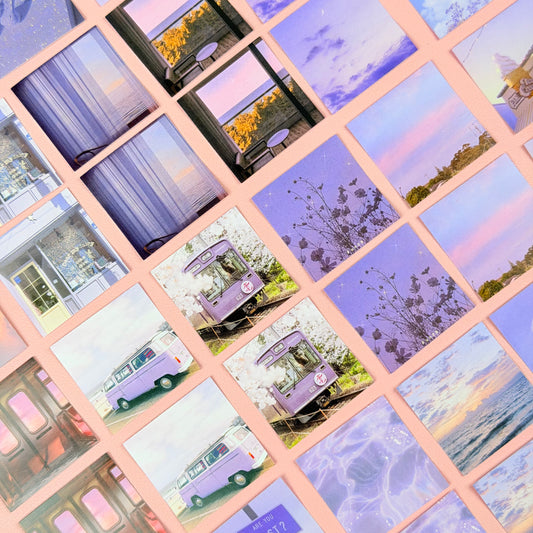 Purple Sticker Pack (46 pcs) – Pack 10