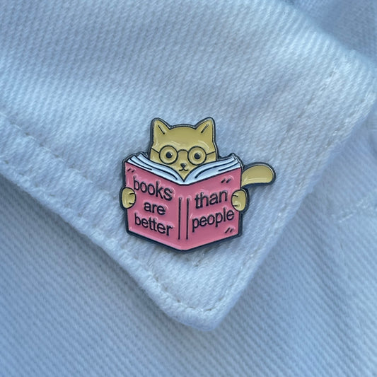 Pin “Books Are Better Than People”