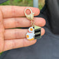 Keychain “Cat with a Book”