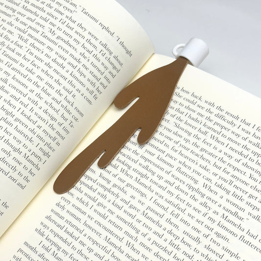 Spilled Coffee Bookmark ☕️