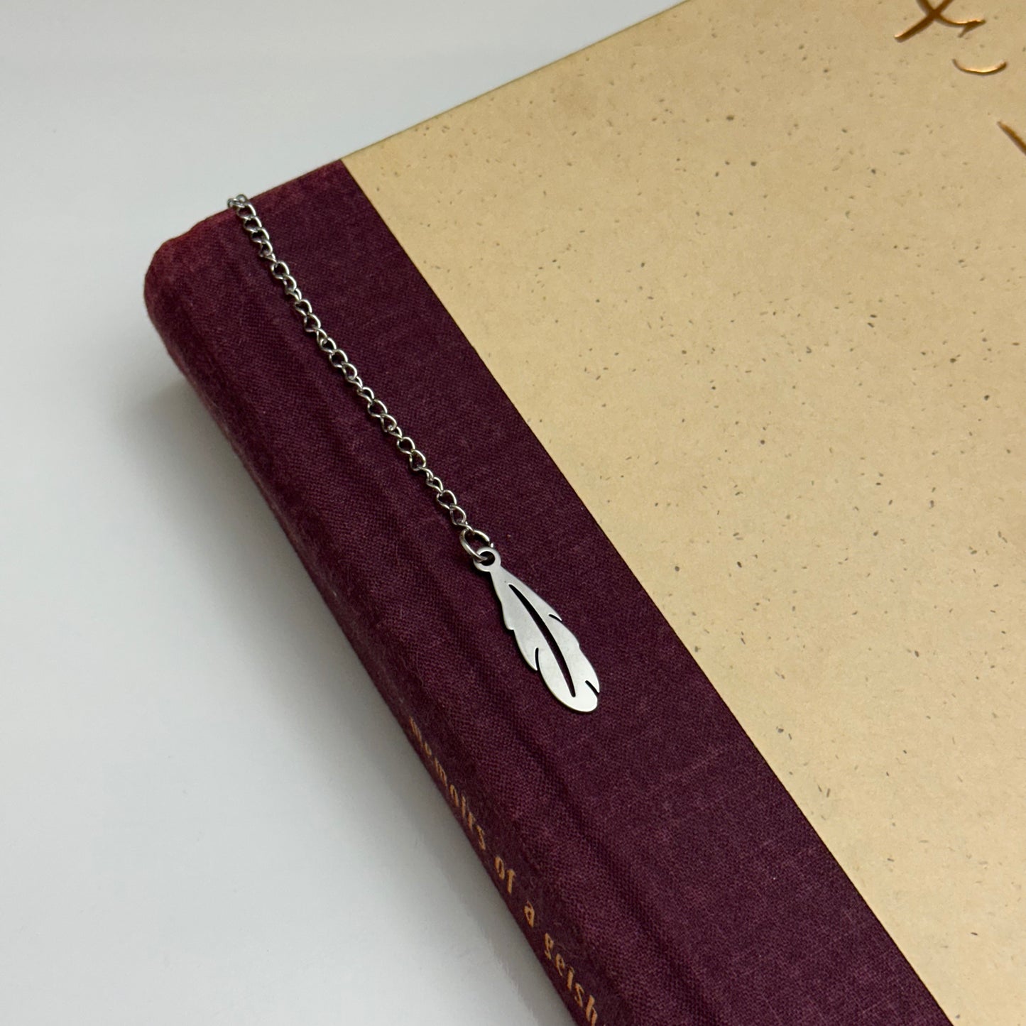 Just one more chapter: Engraved Metal Bookmark
