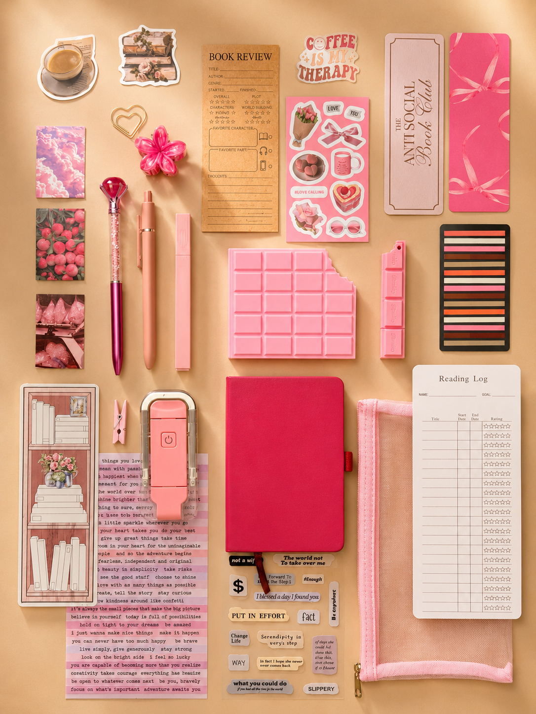 Chapter & Chocolate Theme Bookish Bundle 🍫 NEW ✦ Limited Edition